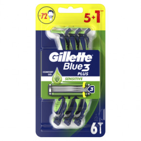  Gillette Blue 3 Plus Sensitive 6 . (7702018490134) 3
