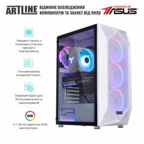   ARTLINE Gaming X75White (X75Whitev44) 3