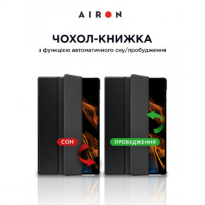  AirOn Premium Samsung Galaxy Tab S8 Ultra 14.6 2022 + protective film black (4822352781090) 4