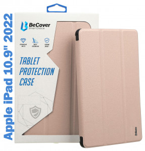 - Removable Case BeCover   Apple Pencil  Apple iPad 10.9 2022 Pink (708766)