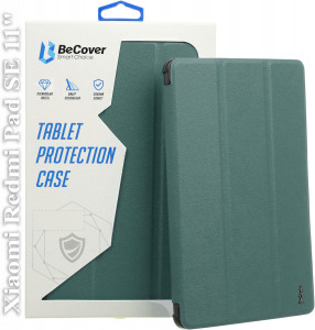 - BeCover Smart Case Xiaomi Redmi Pad SE11 Dark Green (709859)