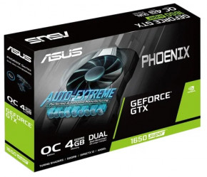  Asus GeForce GTX1650 SUPER 4096Mb PHOENIX OC (PH-GTX1650S-O4G) 11