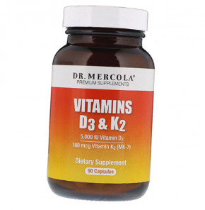  Dr. Mercola Vitamins D3 & K2 90  (36387006)