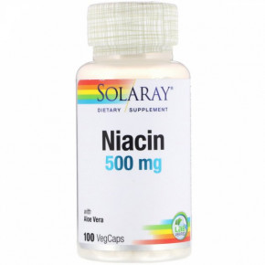   B3 Solaray (Niacin Vitamin B3) 500  100 