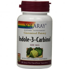 -3-,   , Indole-3-Carbinol, Solaray, 100 , 30   (SOR-36664)