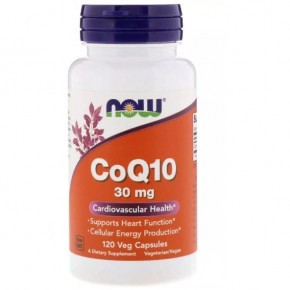  NOW CoQ10 30 mg 120 veg caps