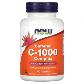  NOW Vitamin C-1000 Complex Buffered 90  
