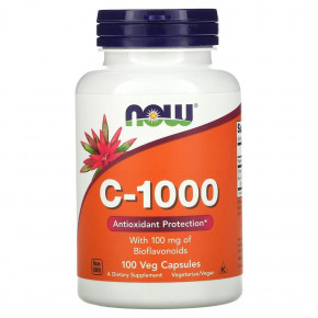  NOW Vitamin C-1000 with Bioflavonoids 100  