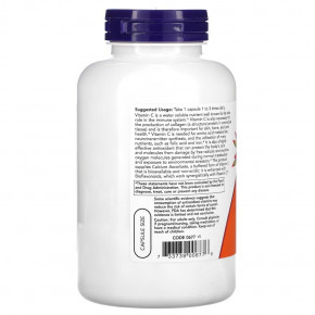 NOW Vitamin C-500 Calcium Ascorbate 250   4