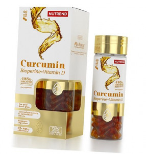  Nutrend Curcumin Bioperine+Vitamin D 60  (71119001)