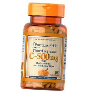  Puritan's Pride Vitamin C-500 with Rose Hips Time Release 100  (36095001)