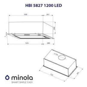   Minola HBI 5827 IV 1200 LED 10