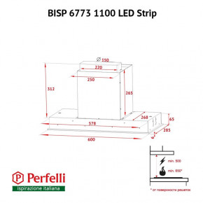  Perfelli BISP 6773 BL 1100 LED Strip 11