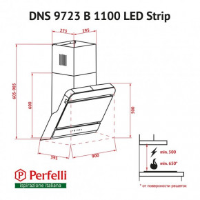    Perfelli DNS 9723 B 1100 BL LED Strip  9