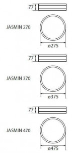   Kanlux JASMIN 470-W/M 23128 4