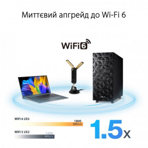 WiFi- Asus USB-AX56 AX1800 USB 3.0 WPA3 MU-MIMO OFDMA - (90IG06H0-MO0R00) 4