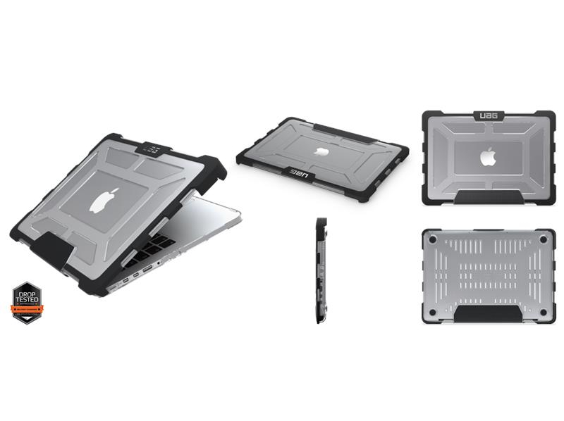  Urban Armor Gear MacBook Pro 15 Retina Display Ice Transparent (MBP15-A1398-IC)
