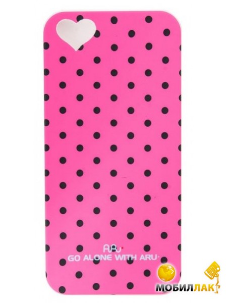  ARU  iPhone 5S Cutie Dots Pink