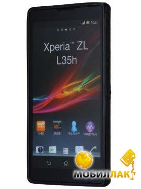  Celebrity TPU cover case  Sony Xperia ZL L35h, black