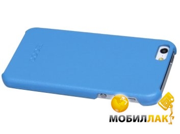  Hoco  iPhone 5/5S Duke Back case Leather Blue (HI-BL006BL)