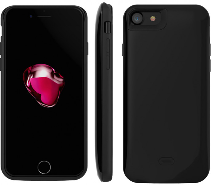 Чехол-батарея Horizontal С30 Case-Battery iPhone 7 5200 mAh Black