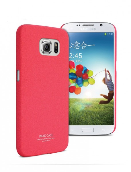 Чехол-накладка Imak Cowboy series для Samsung Galaxy S6 G920F/G920D Duos Красный