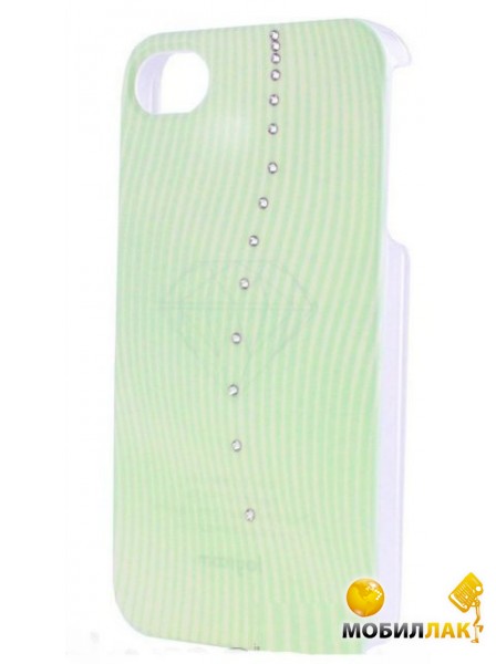Чехол Joyroom Luminous series Swarovski для iPhone 5C Light Green
