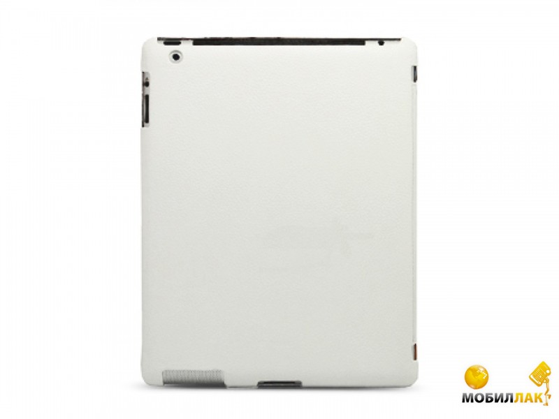 - Melko Leather Slimme Cover Type White for iPad 4/iPad 3/iPad 2 (APNIPALCSC1WELC)