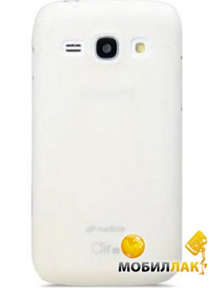  Melkco Air PP 0.4 mm cover case  Samsung S7270/S7272 Galaxy Ace 3, white (SSAC72UTPPWE)