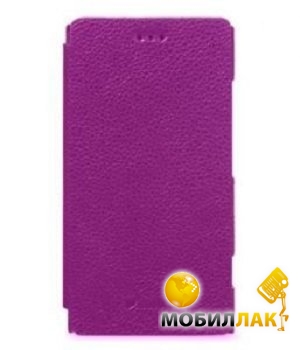  Melkco Book leather case  Nokia Lumia 820, purple (NKLU82LCFB2PELC)