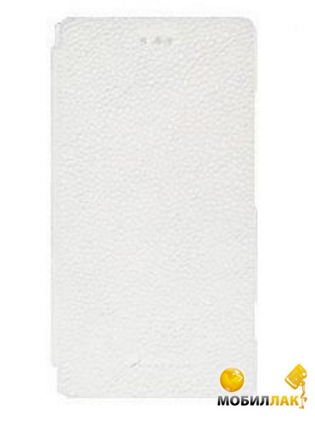  Melkco Book leather case  Nokia Lumia 820, white (NKLU82LCFB2WELC)