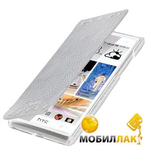   HTC Desire 600 Melkco Book leather white (O2DE60LCFB2WELC)