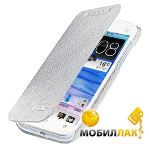   HTC Desire SV Melkco Book leather white (O2DSSVLCFB2WELC)