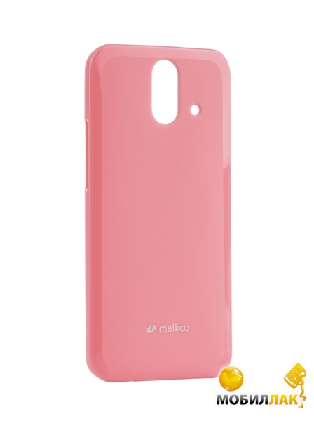  Melkco HTC One E8 Poly Jacket TPU Pink