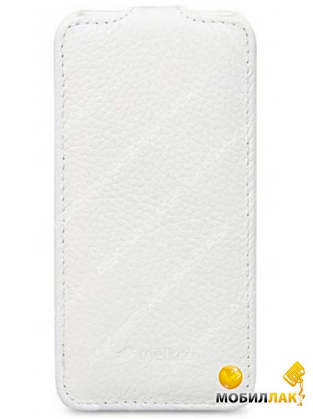  Melkco Jacka leather case  HTC Desire 200, white (O2DE20LCJT1WELC)