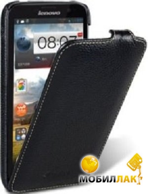 Melkco Jacka leather case  Lenovo A850, black (LNA850LCJT1BKPULC)
