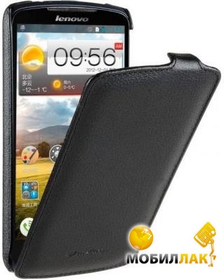  Melkco Jacka leather case  Lenovo S920, black (LNS920LCJT1BKPULC)