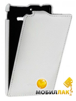  Melkco Jacka leather case  Sony Xperia ZL L35h white