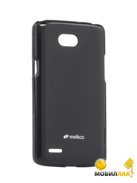  Melkco LG L80 Dual/D380 Poly Jacket TPU Black (LGD370TULT2BKMT)