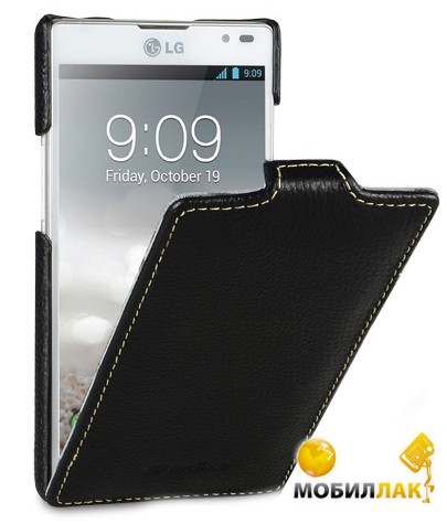   LG Optimus L9 P760 Melkco Leather Case Jacka Black (LGP760LCJT1BKLC)