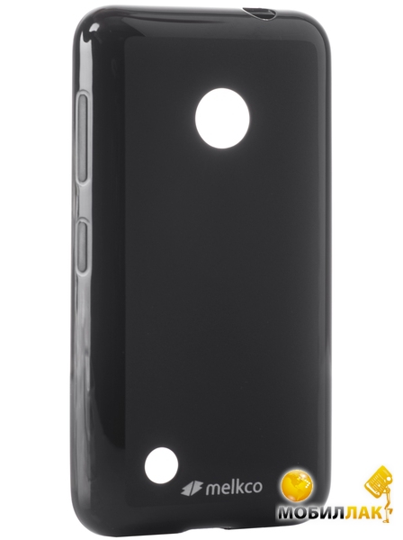  Melkco Nokia Lumia 530 Poly Jacket TPU Black (NKL530TULT2BKMT)