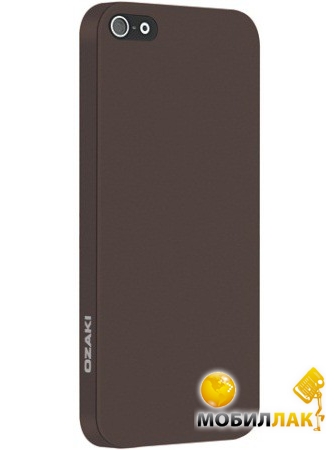 Чехол для iPhone 5/5S Ozaki O!coat 0.3 Solid Brown (OC530BR)