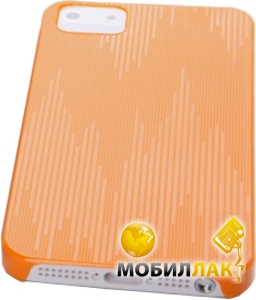   iPhone 5C Rock Texture series ultra thin protective shell yellow