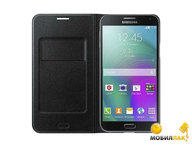  Samsung Flip Wallet  Samsung Galaxy J5 Black (EF-WJ500BBEGRU)