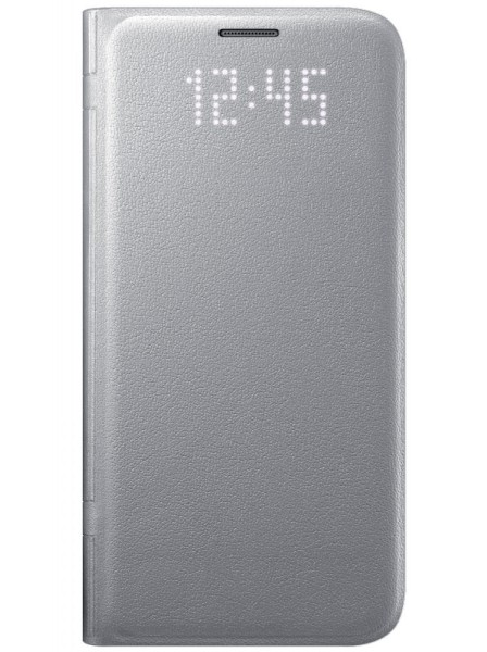  View Cover  Samsung S7 edge Led Silver