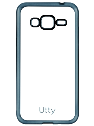 Чехол Utty Electroplating TPU для Samsung Galaxy J3 (2016) J320 Grey (194012)
