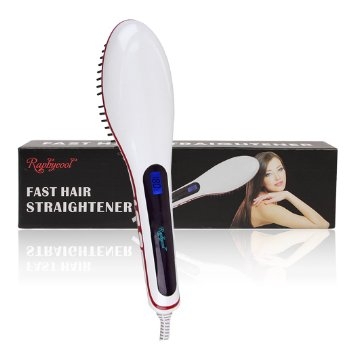 Расческа-выпрямитель Fast Hair Straightener HQT-906 с дисплеем
