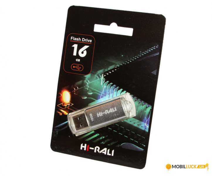 - HI-RALI 16GB Rocket series Silver (HI-16GBVCSL)