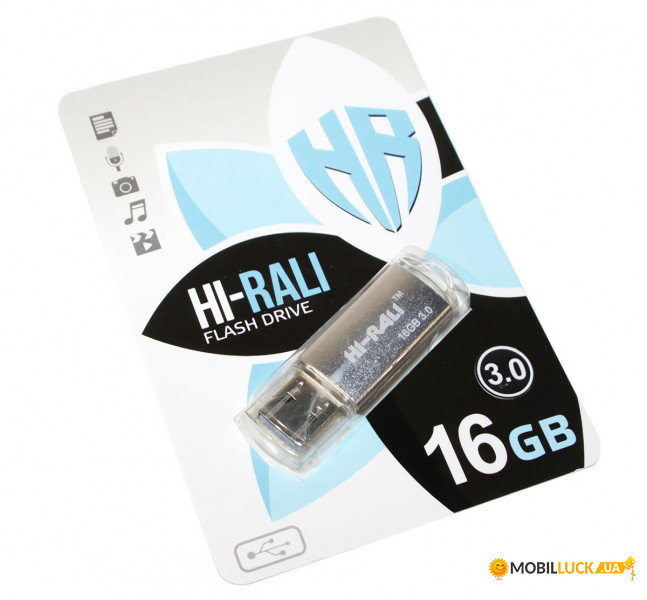 - HI-RALI 3.0 16GB Rocket series Silver (HI-16GB3VCSL)