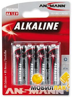 Батарейка Ansmann AA Alkaline Red 4шт